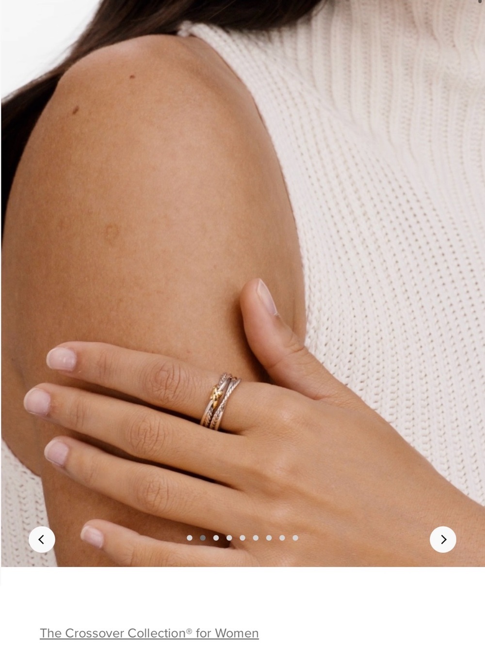 David Yurman X Crossover Band Ring - Picture 11 of 11